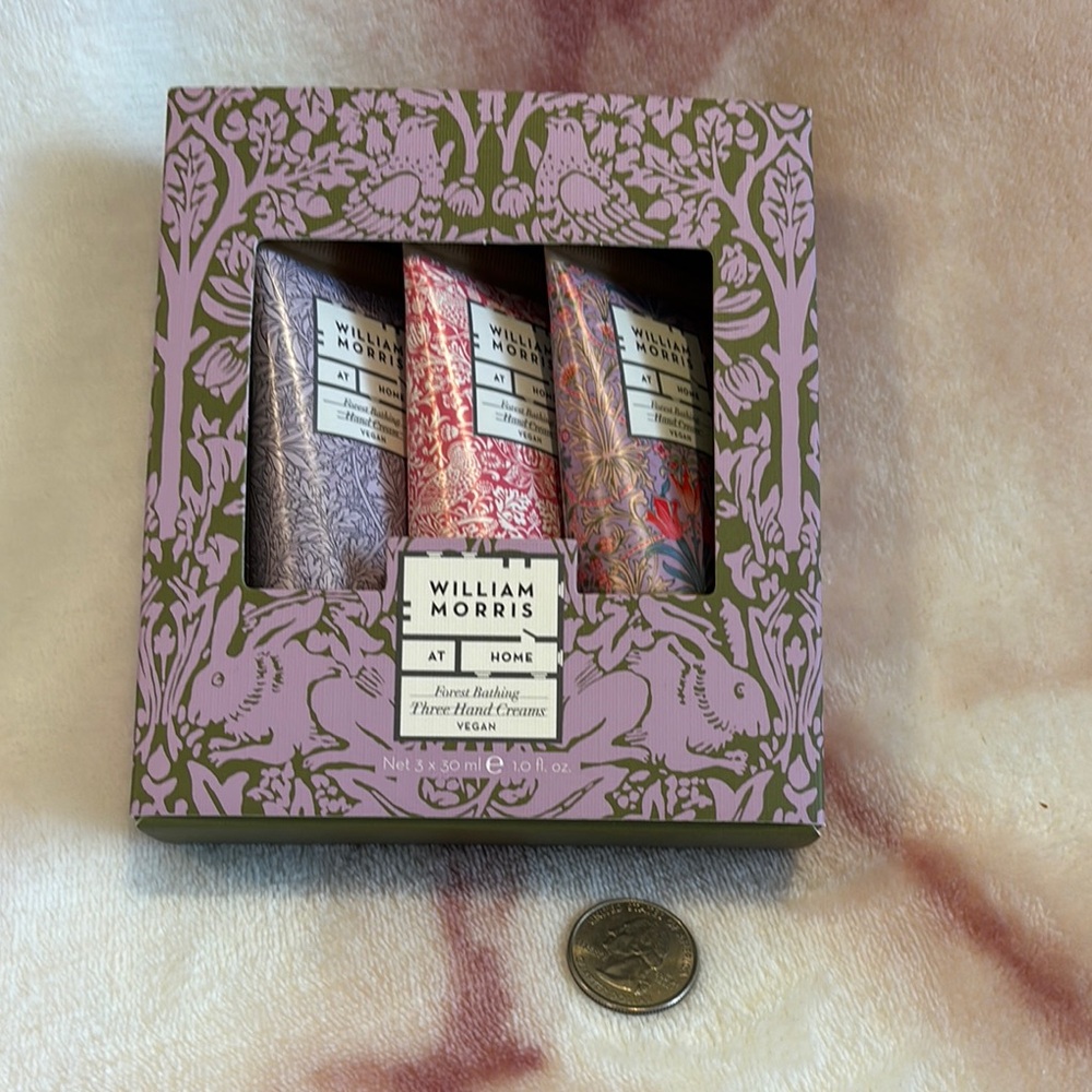 William Morris At Home Forest Bathing Hand Cream Set of 3 NWT 3x 1.0 oz - Picture 6 of 16